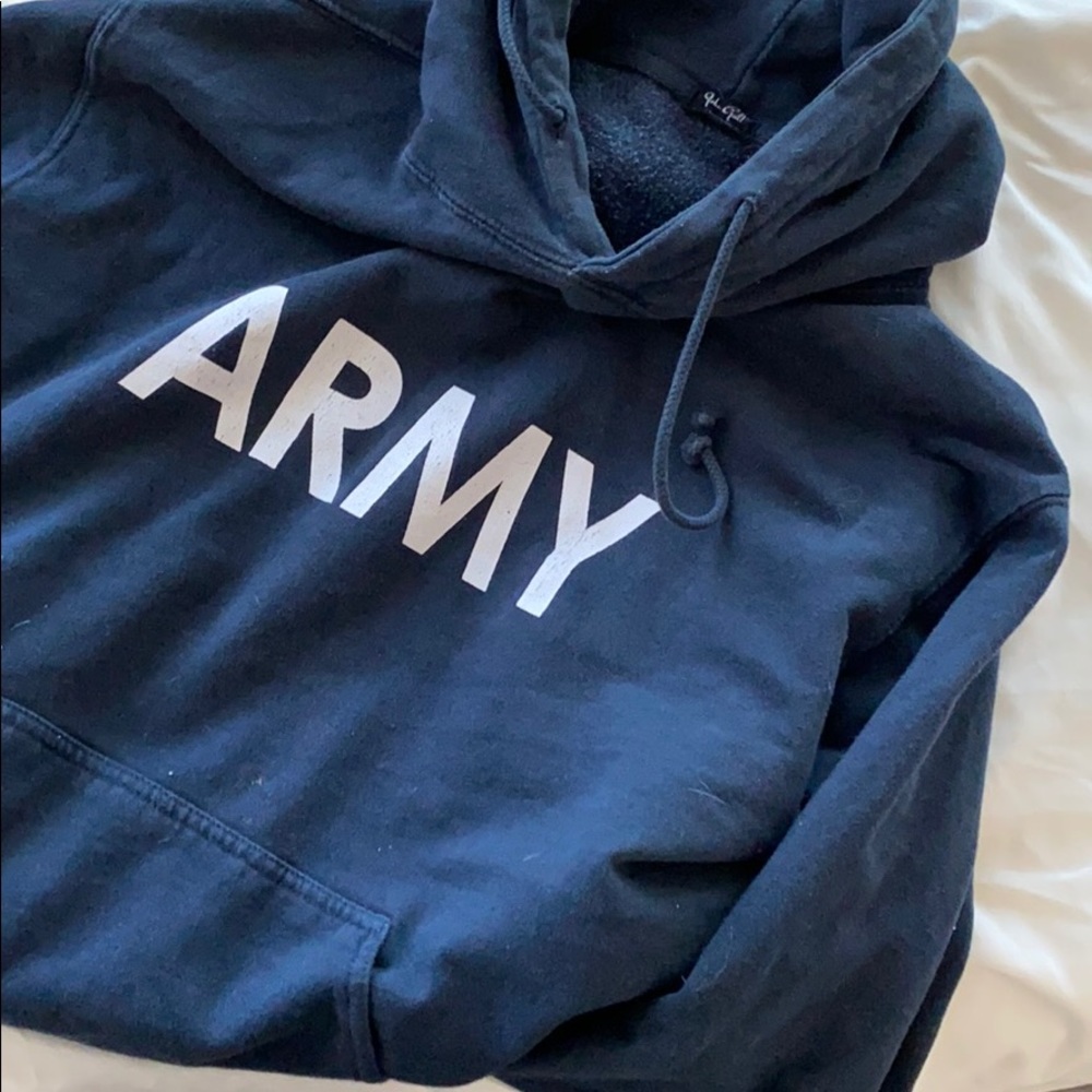 Brandy Melville John Galt Army hoodie